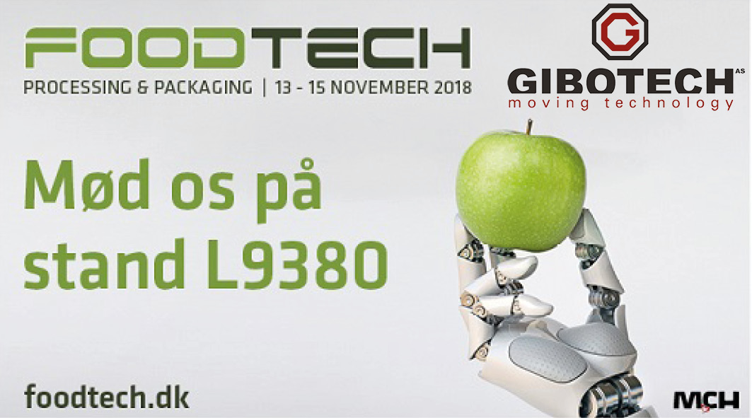 Mød Gibotech på FoodTech 13.–15. november