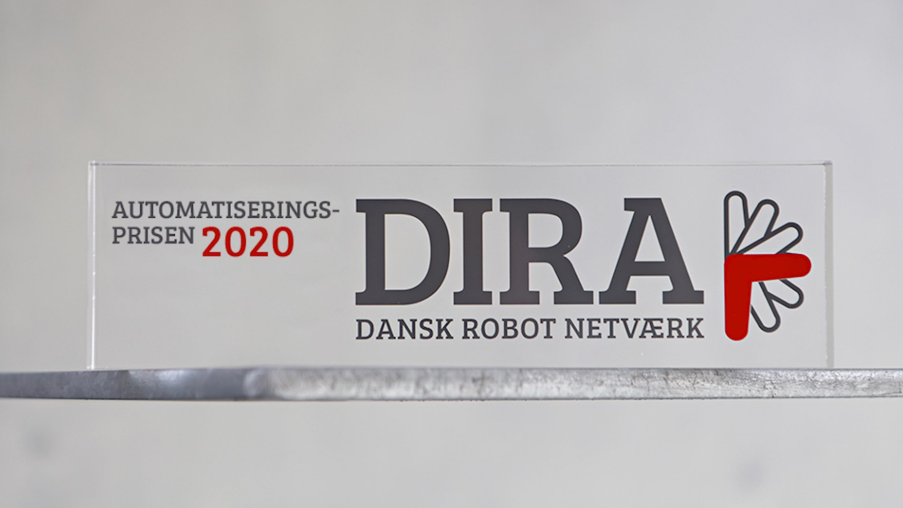 Nomineret til DIRA Automatiseringspris 2020