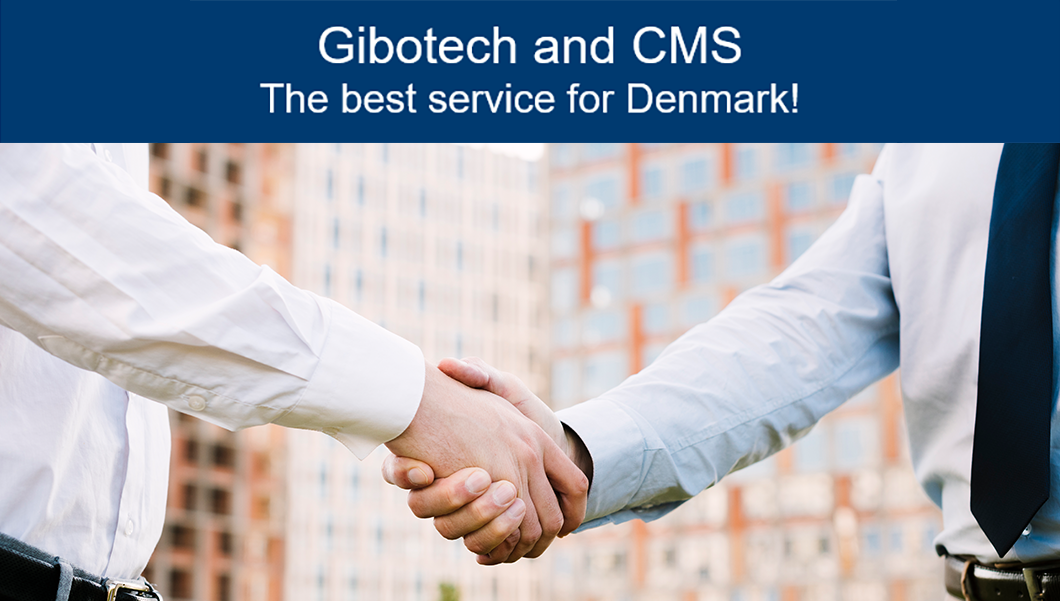 Gibotech er dansk servi­ce­partner for CMS