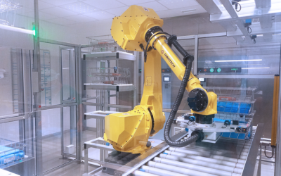 Case – auto­ma­ti­sierte Aufbereitungseinheit für Medizinprodukte am UKSH, Campus Lübeck